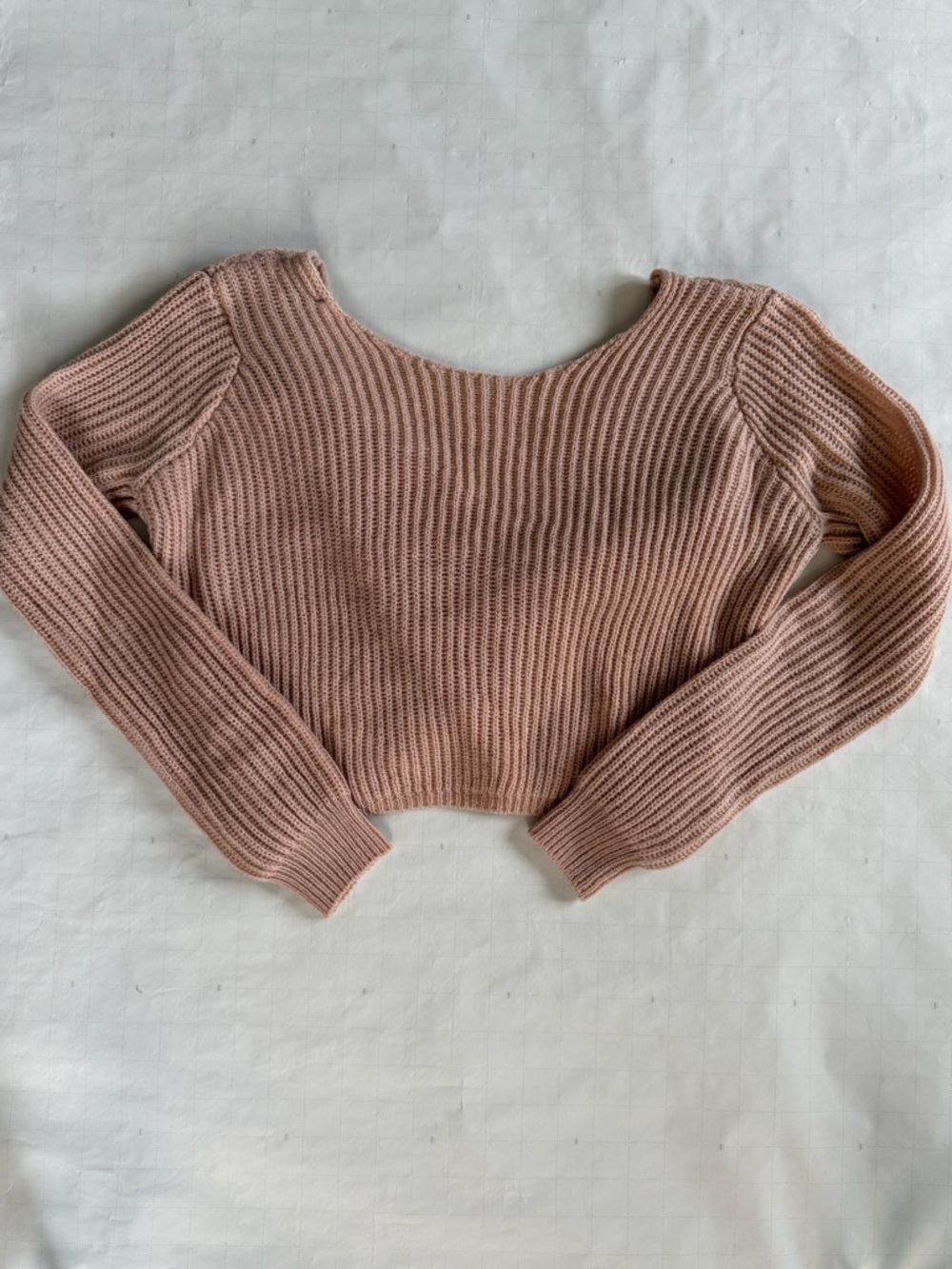 Rue21 Blush Wear It 2 Ways Cropped Sweater - Size XS